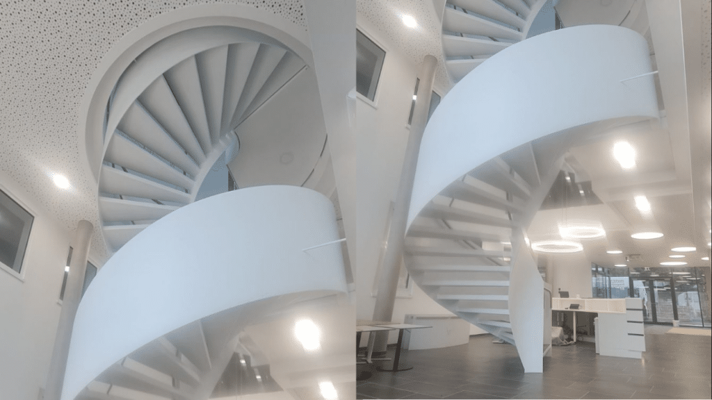 Raiffeisen-Forum Treppe